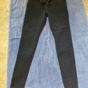 Men’s Skinny Fit Black Stretch Jeans
